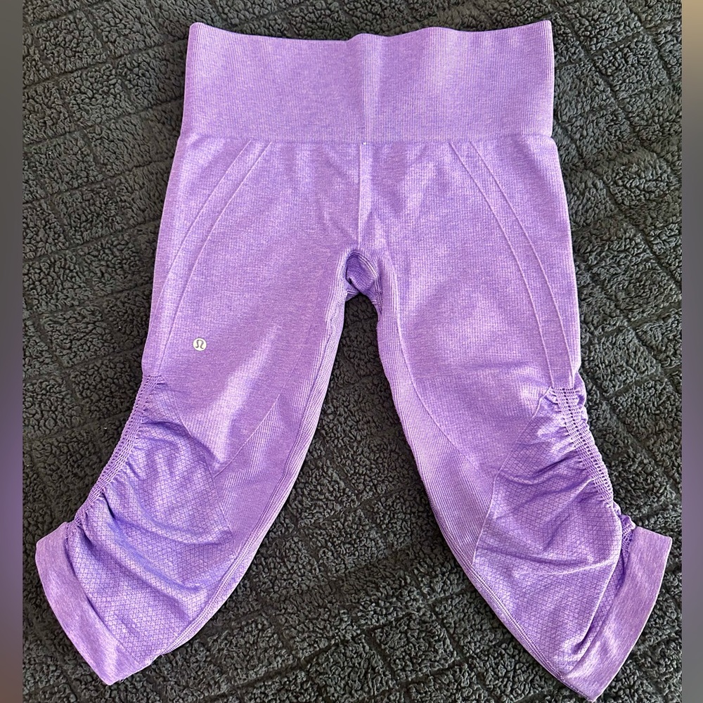 Lululemon Athletica Purple Leggings High Waist